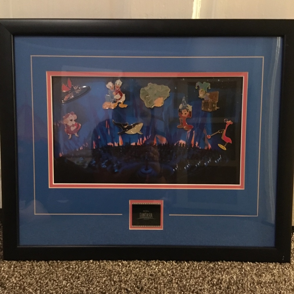 Disney Fantasia 2000 Framed Pin Set